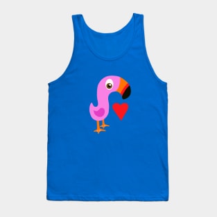 Flamingo Love Tank Top